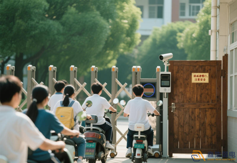 門禁擺閘如何防止電瓶車碰撞？